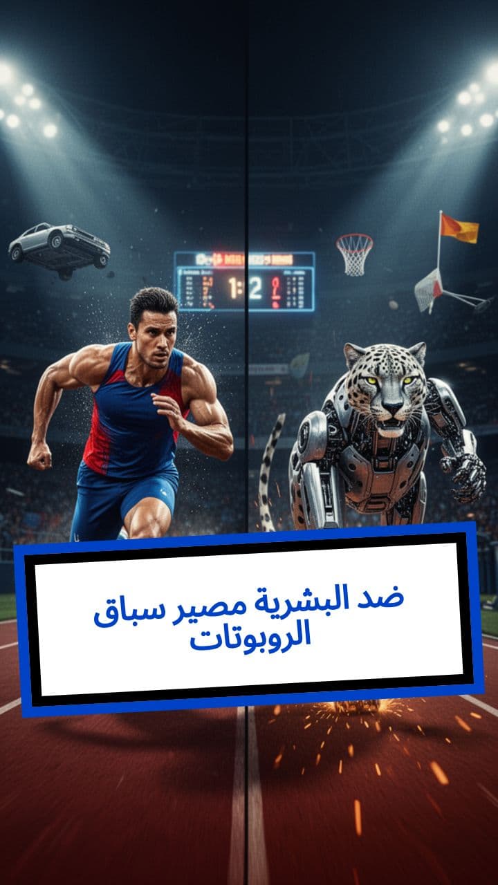 سباق مصير البشرية ضد الروبوتات
