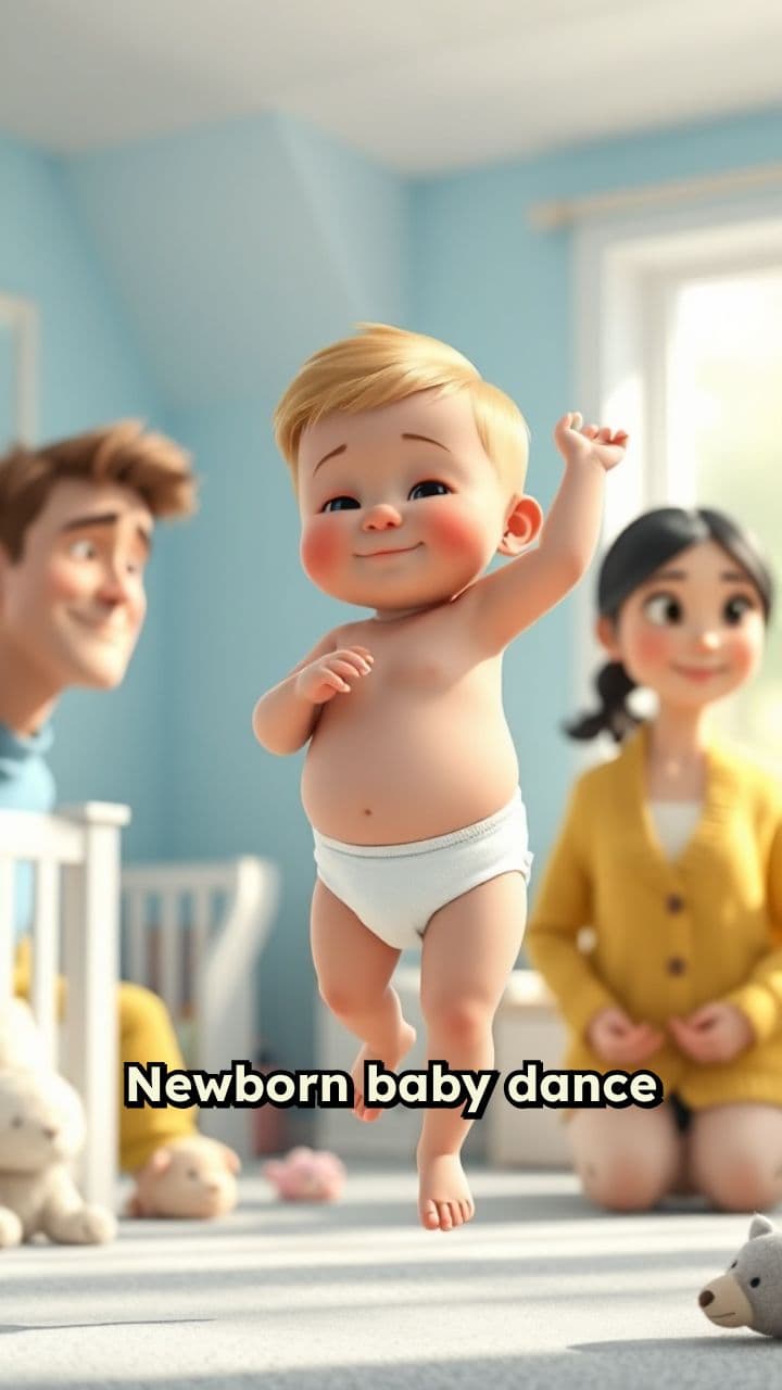 Newborn Baby Dance Performance