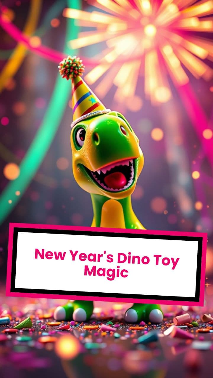 New Year's Dino Toy Magic