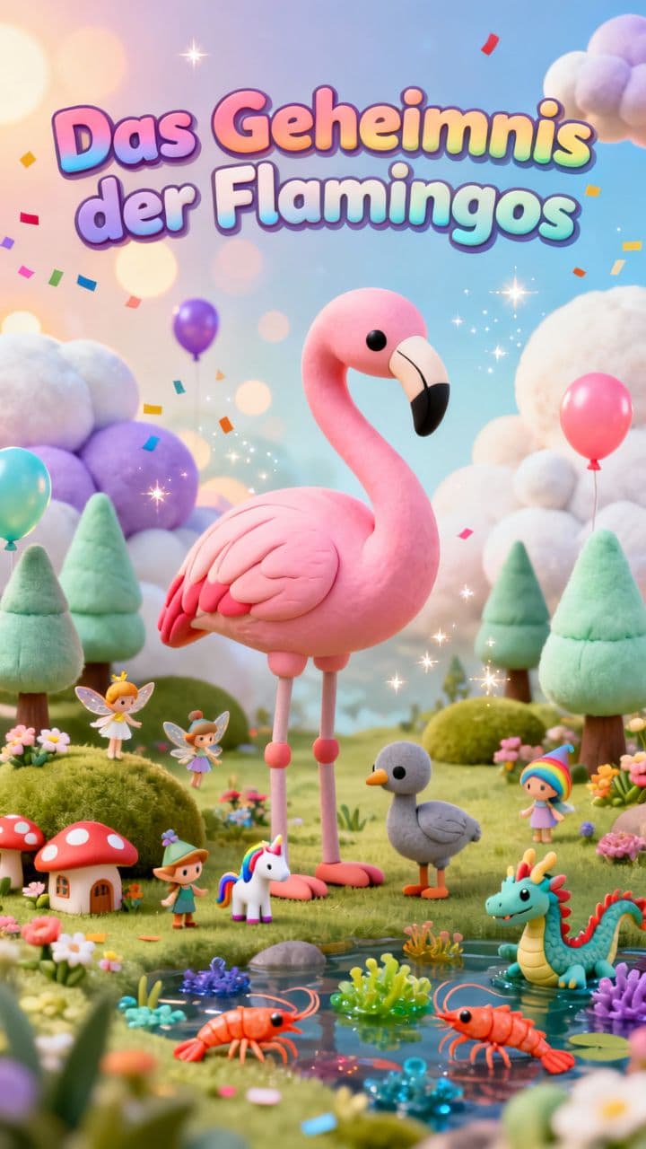 Das Geheimnis der Flamingos