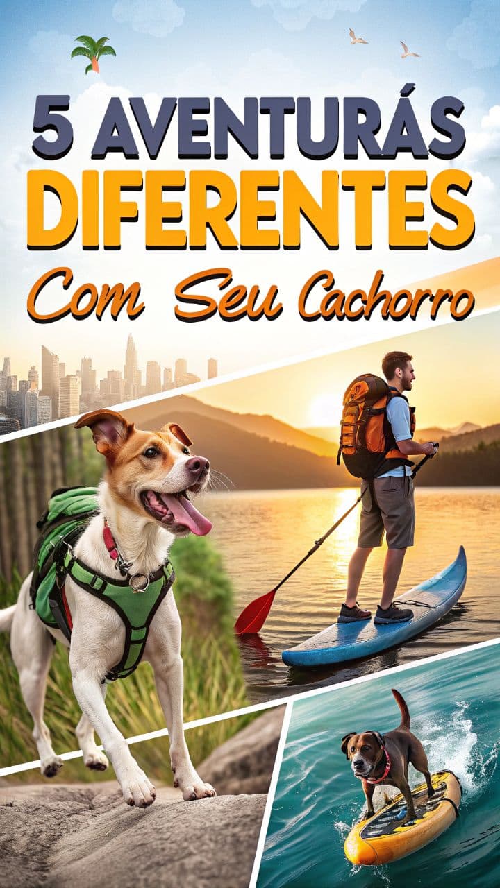 5 Aventuras Diferentes com Seu Cachorro