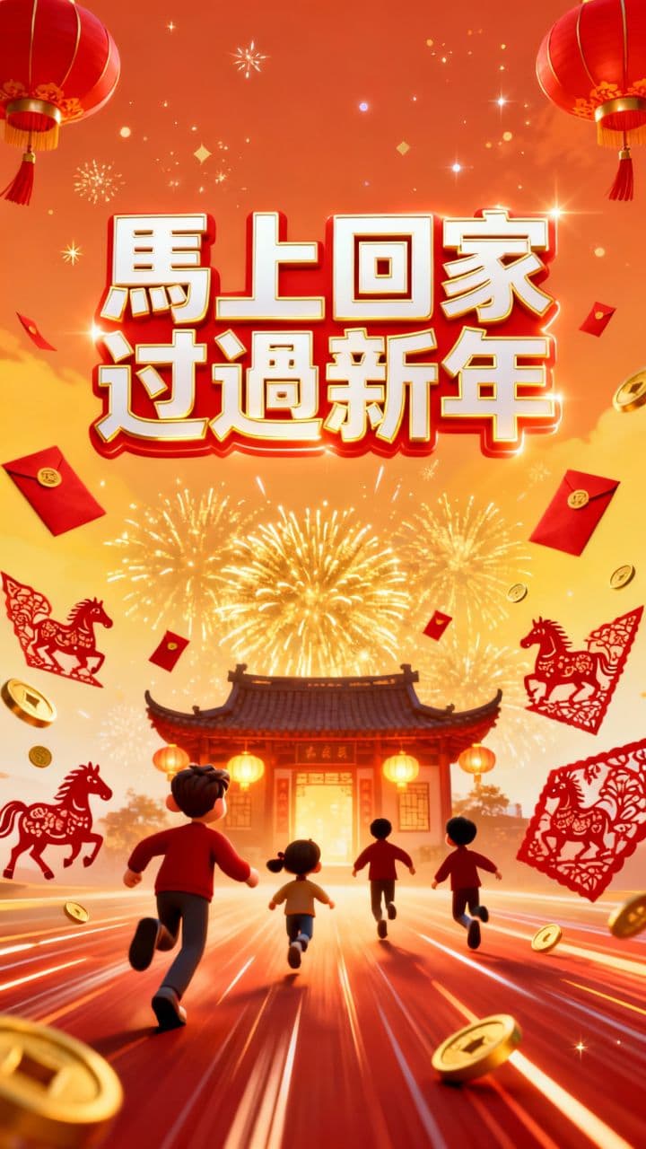 馬上回家過新年