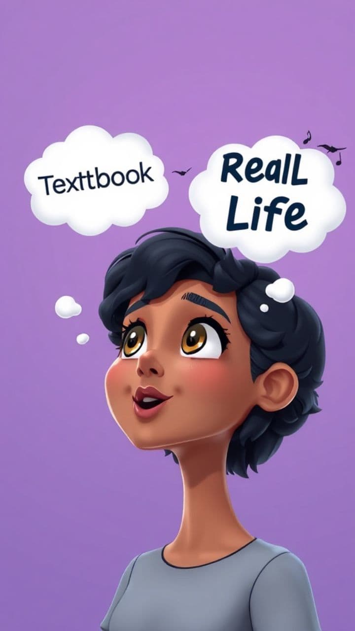 Textbook vs. Real Life English