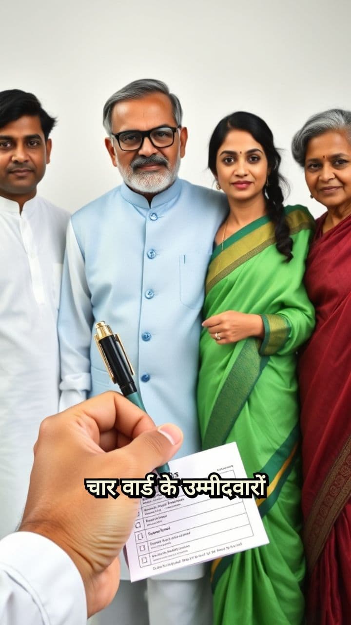 वोट एक, नगरसेवक चार