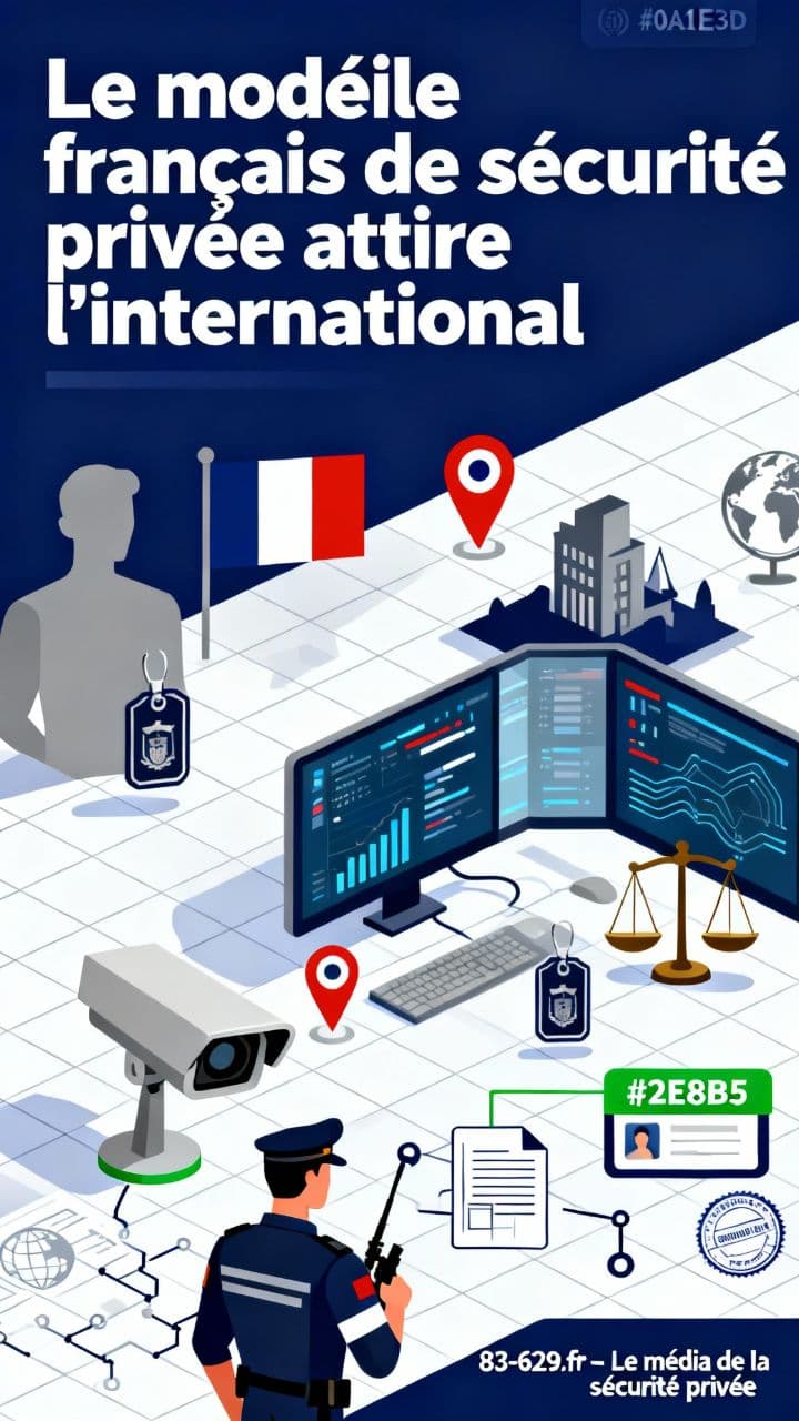 Le modèle français de sécurité privée attire l'international