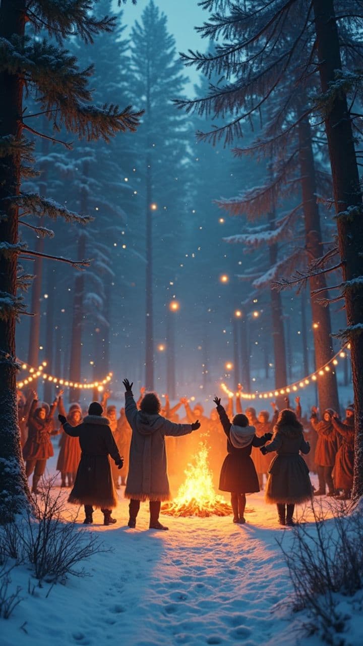 Pagan Christmas Celebration