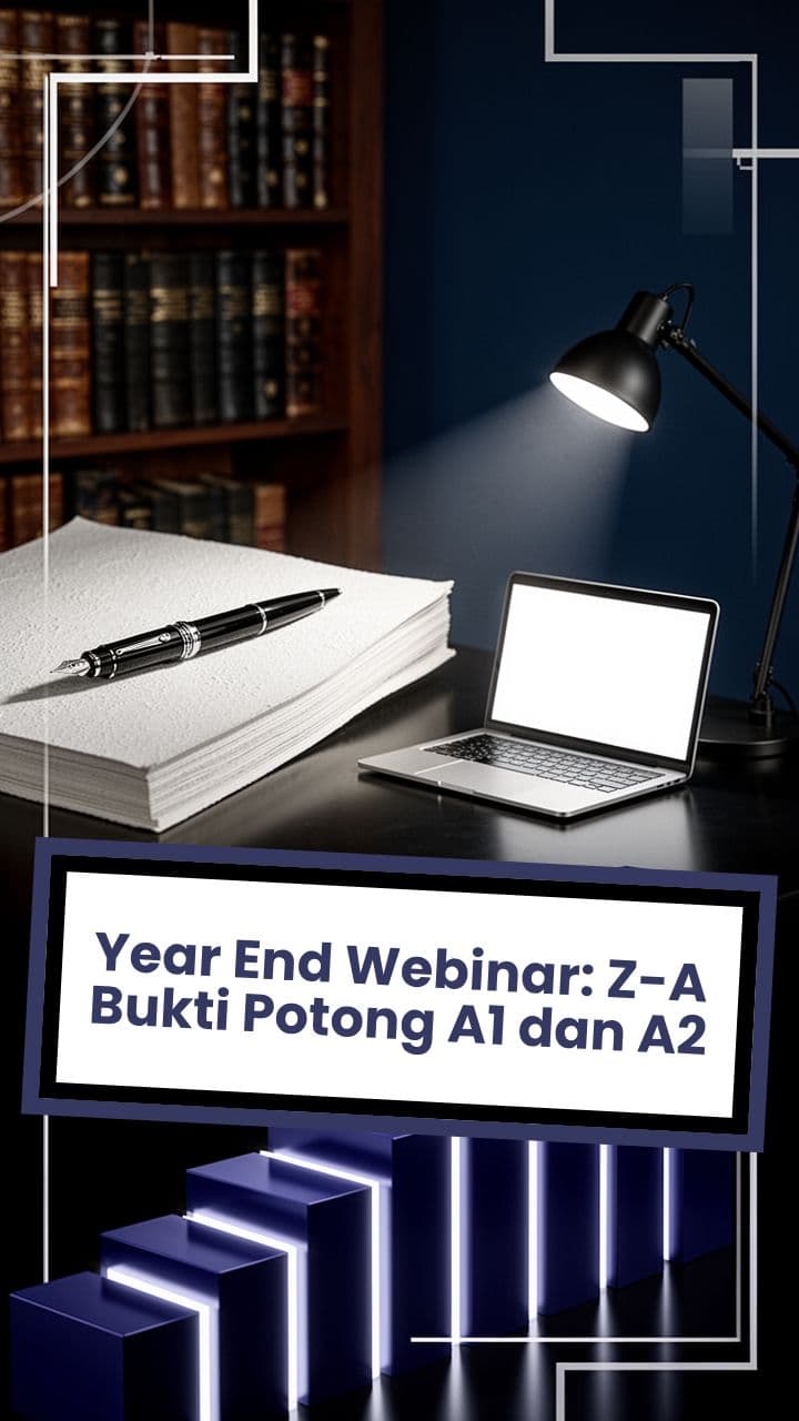 Year End Webinar: Z-A Bukti Potong A1 dan A2