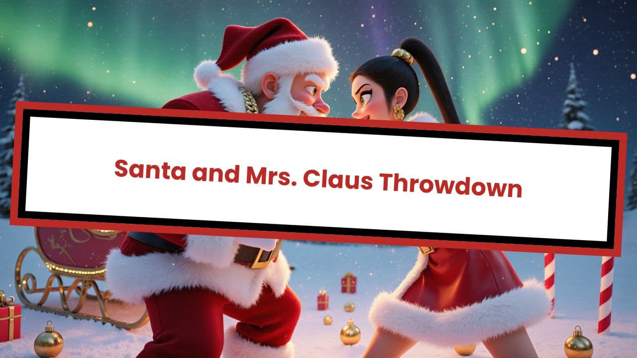 Santa and Mrs. Claus Throwdown
