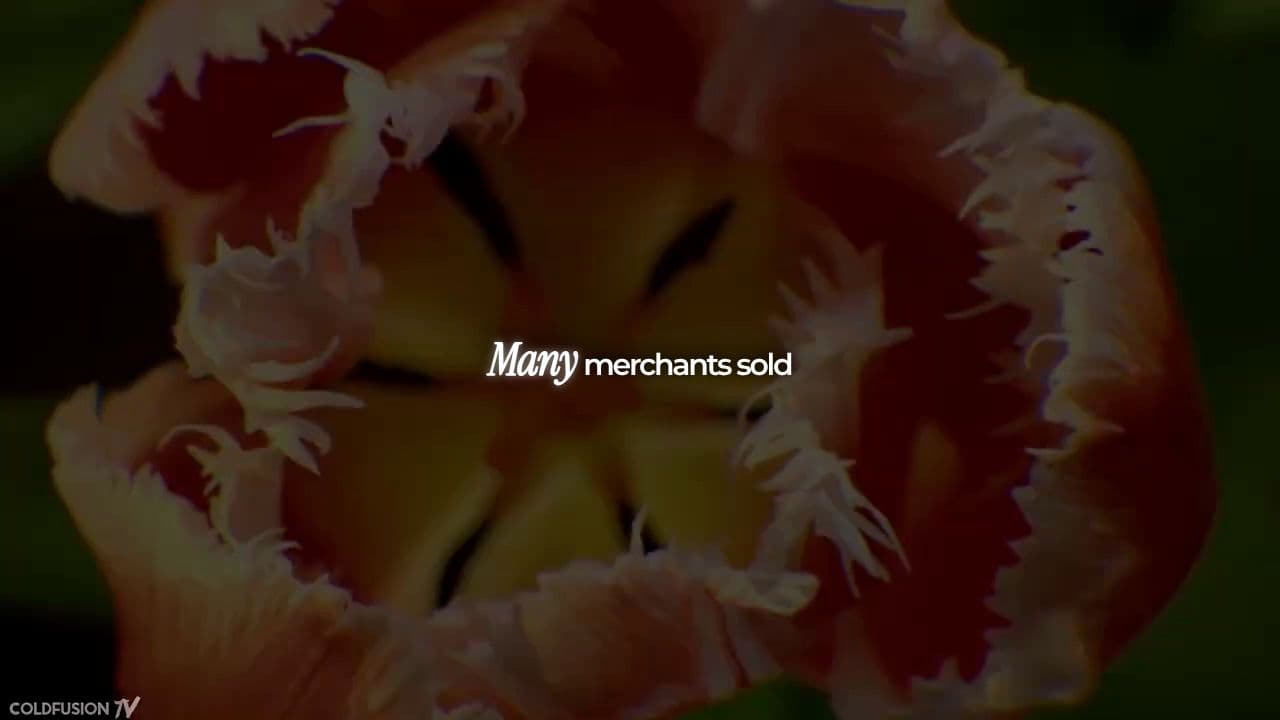 When a Single Flower Bulb Cost 10x an Annual Salary