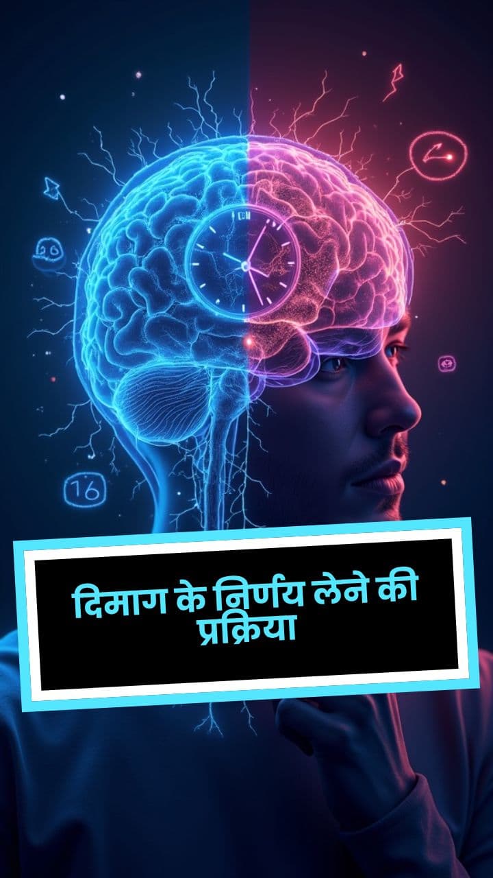 दिमाग के निर्णय लेने की प्रक्रिया