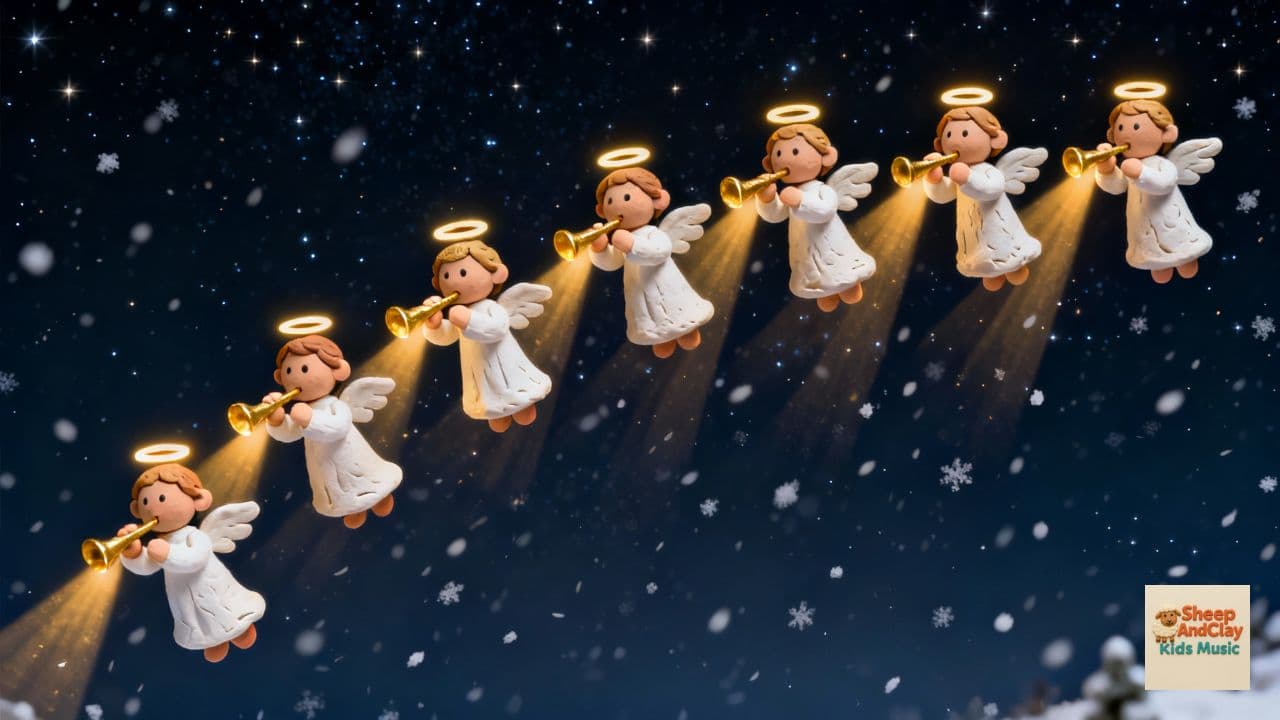 Claymation Angel Serenade