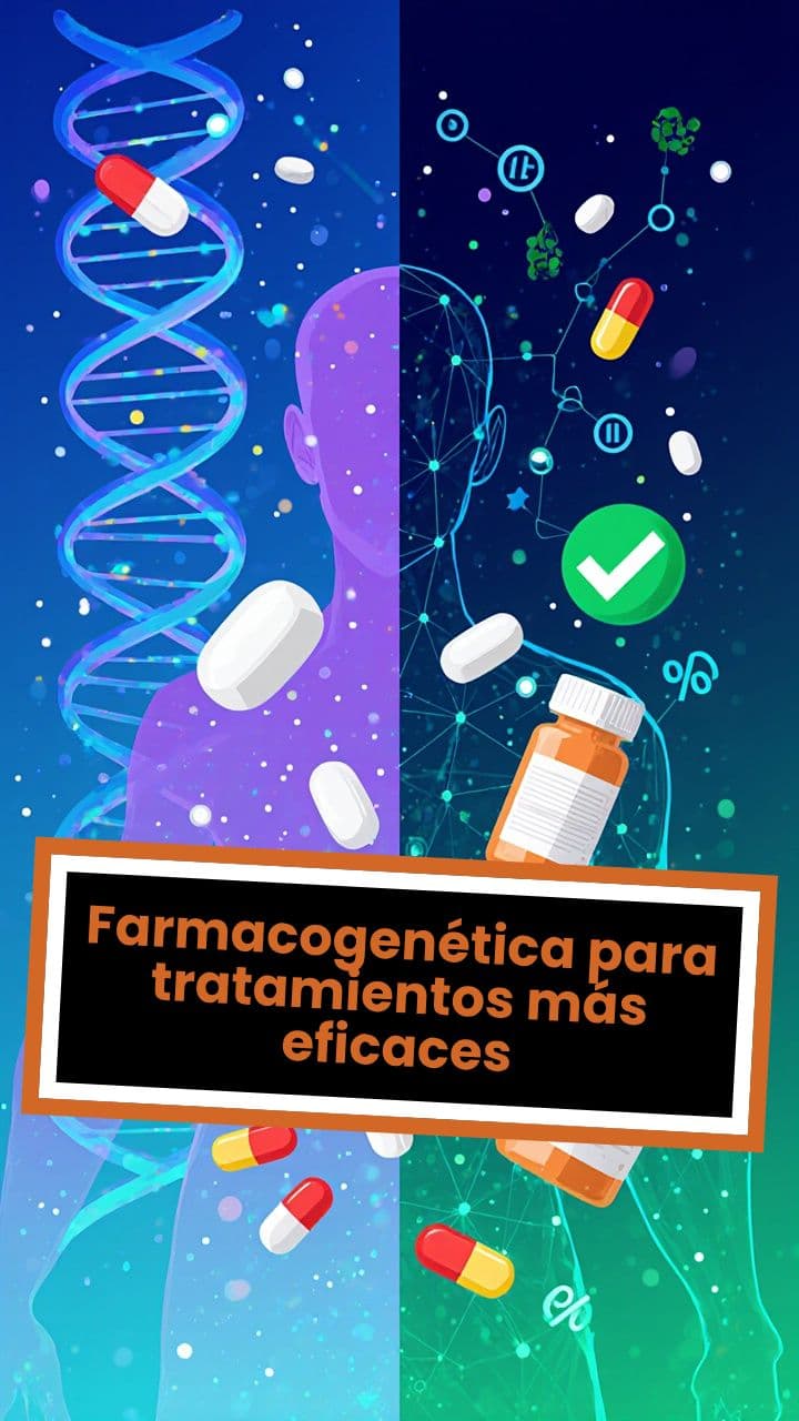 Farmacogenética para tratamientos más eficaces