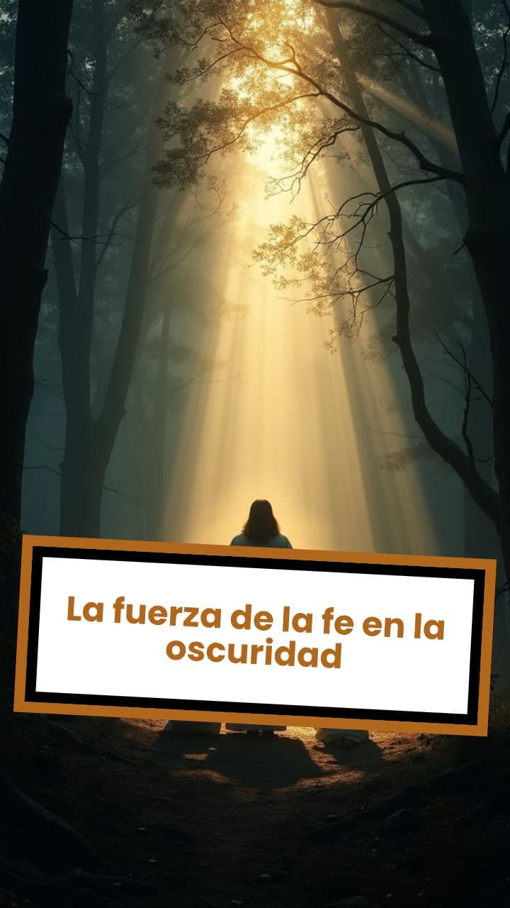 La fuerza de la fe en la oscuridad