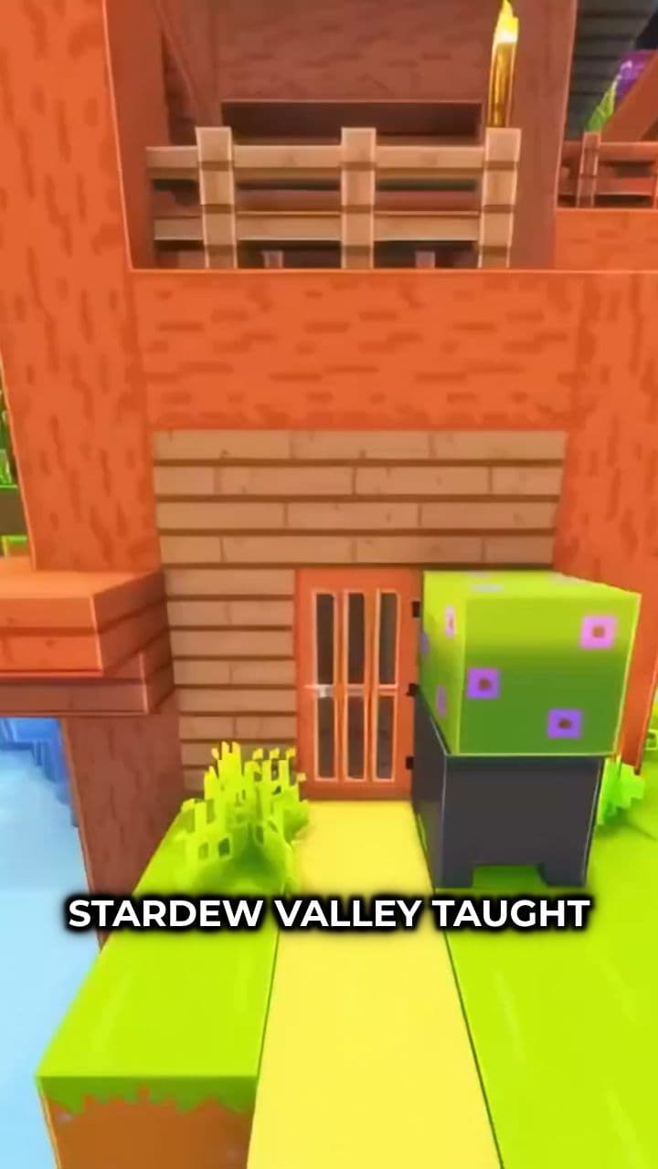 Sustainability Over Efficiency in Stardew Valley