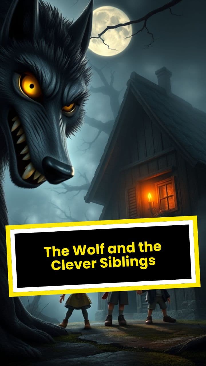 The Wolf and the Clever Siblings