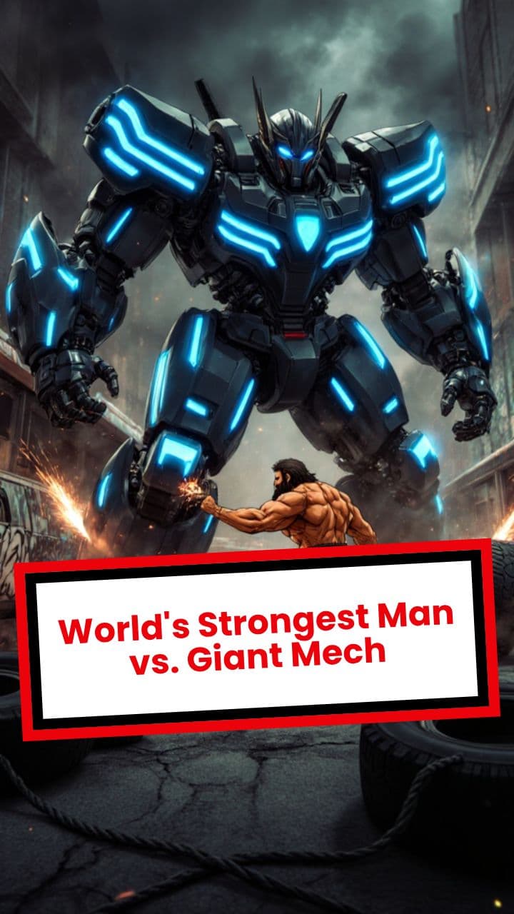 World's Strongest Man vs. Giant Mech