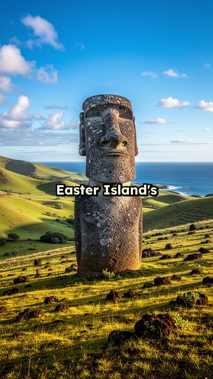Easter Island’s Walking Statues Warning
