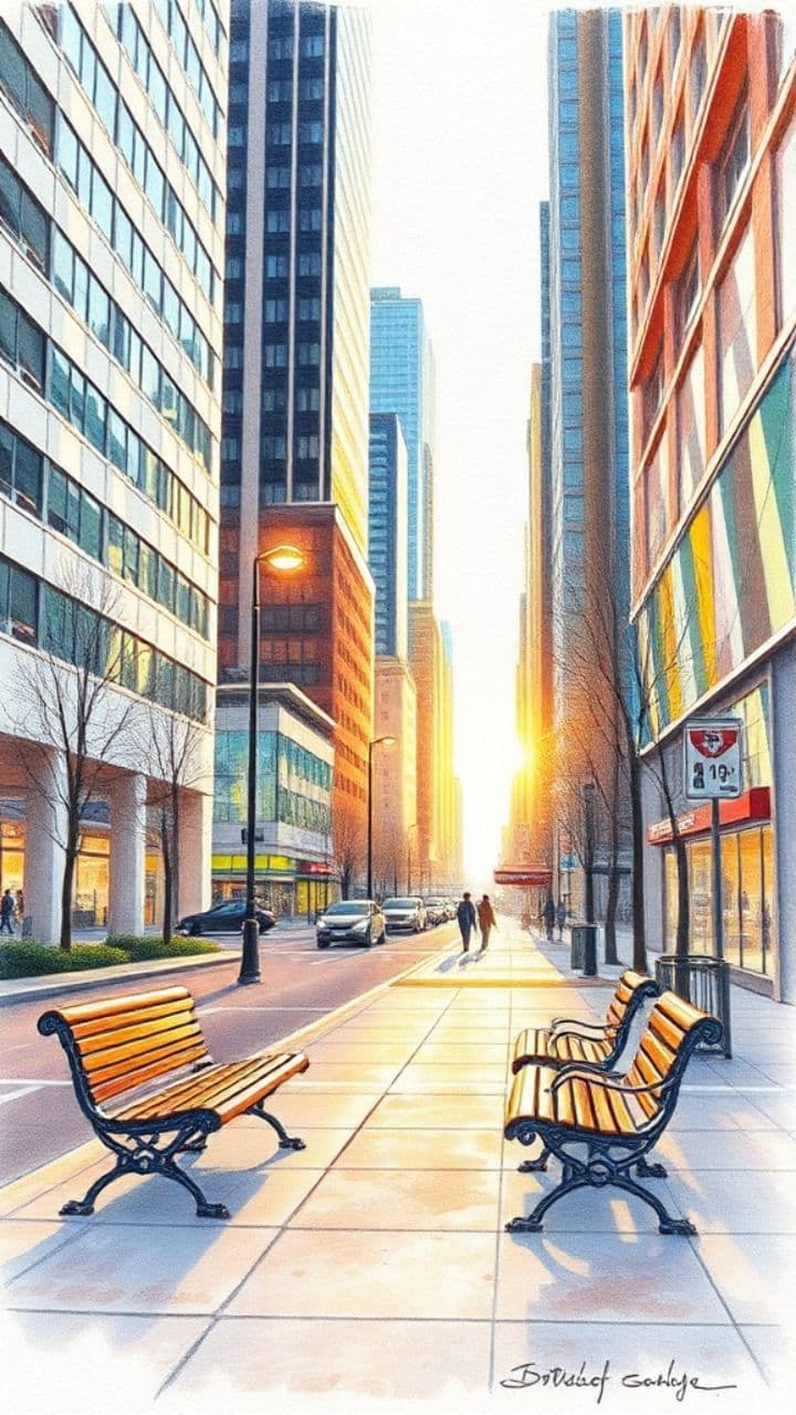 Aufstehen und Feiern