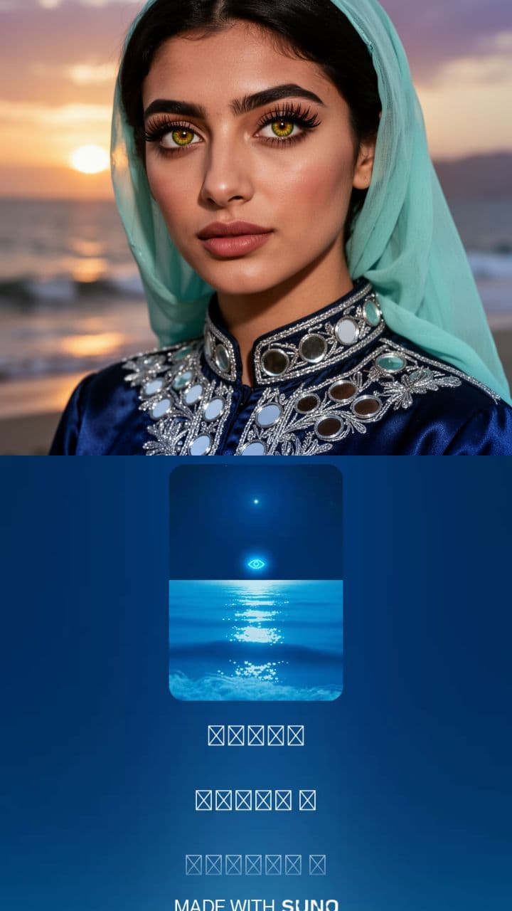 دریای شورانگیز چشمانت