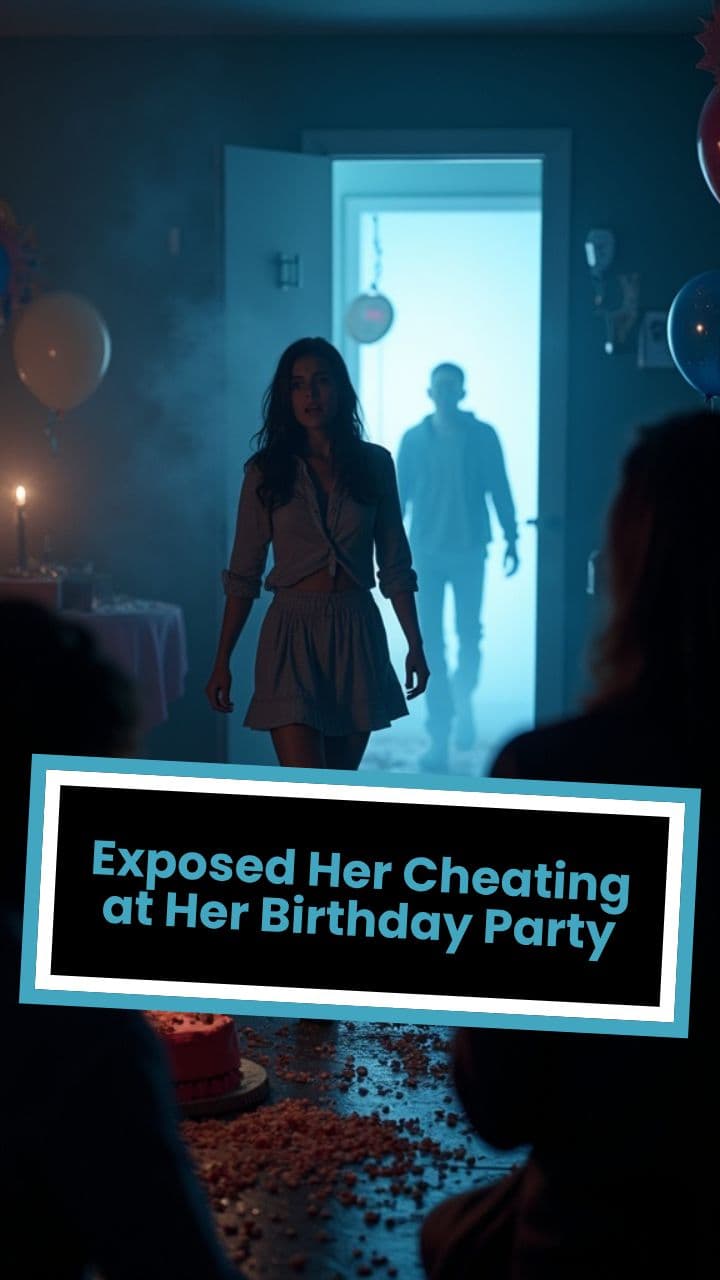 Exposed Her Cheating at Her Birthday Party