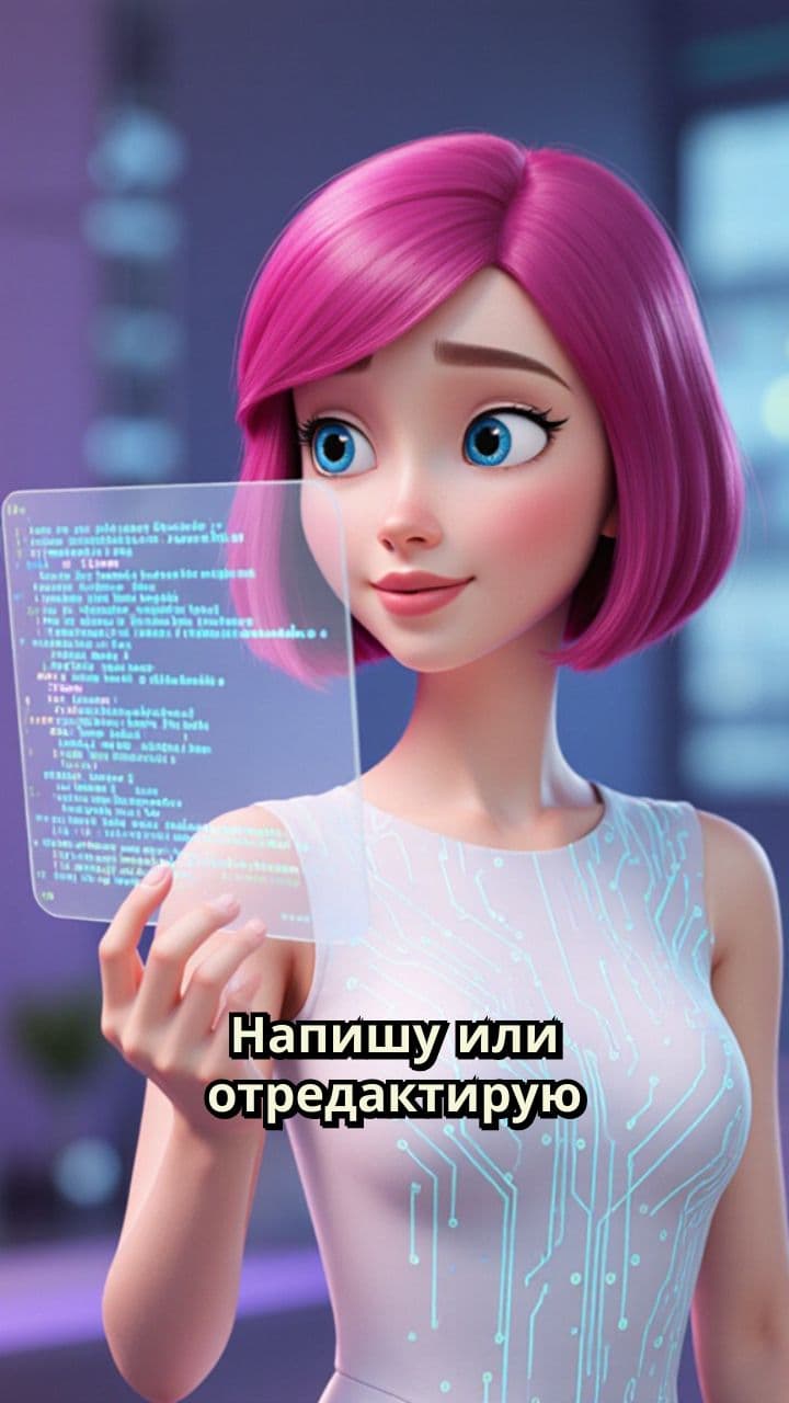 Редактирование текста и помощь с вопросами