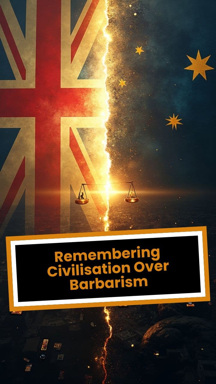 Remembering Civilisation Over Barbarism