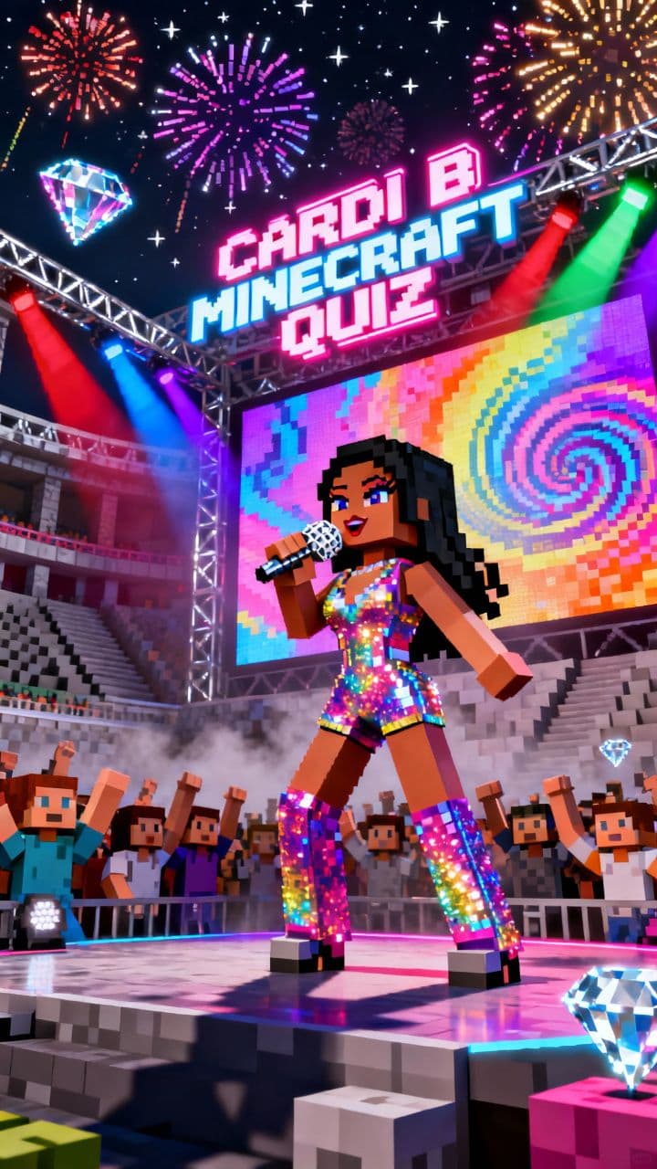 Cardi B Minecraft Quiz