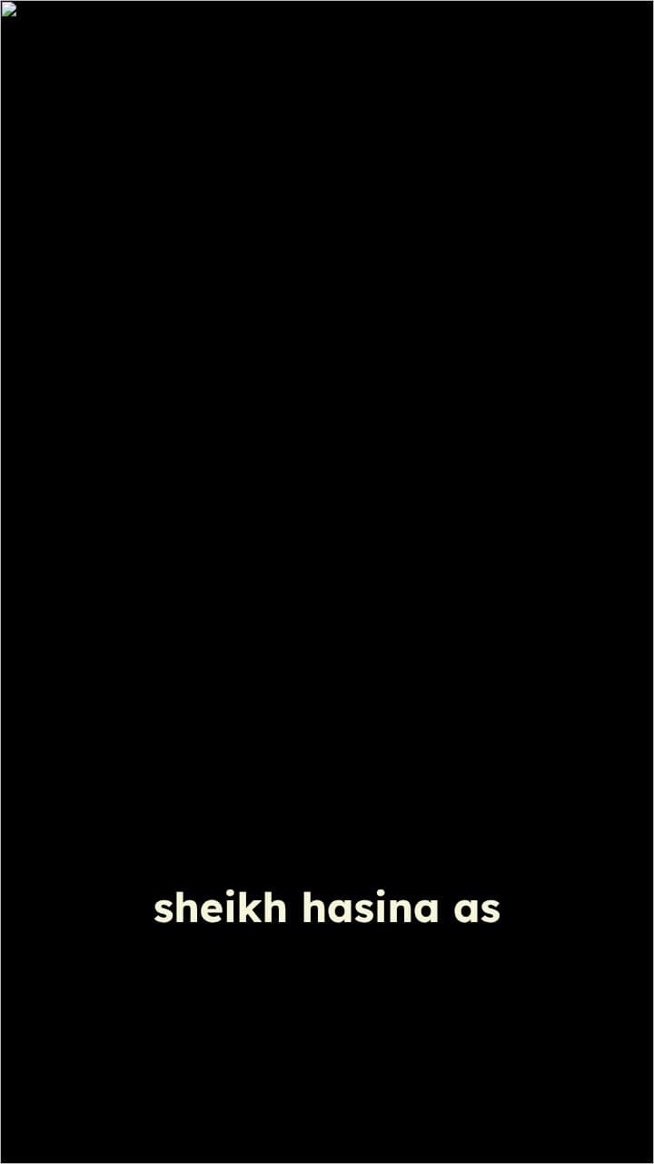 Sheikh Hasina as a Banana