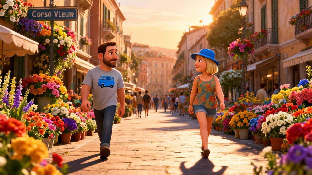 #6939 Une Histoire d'Amour Fleurie