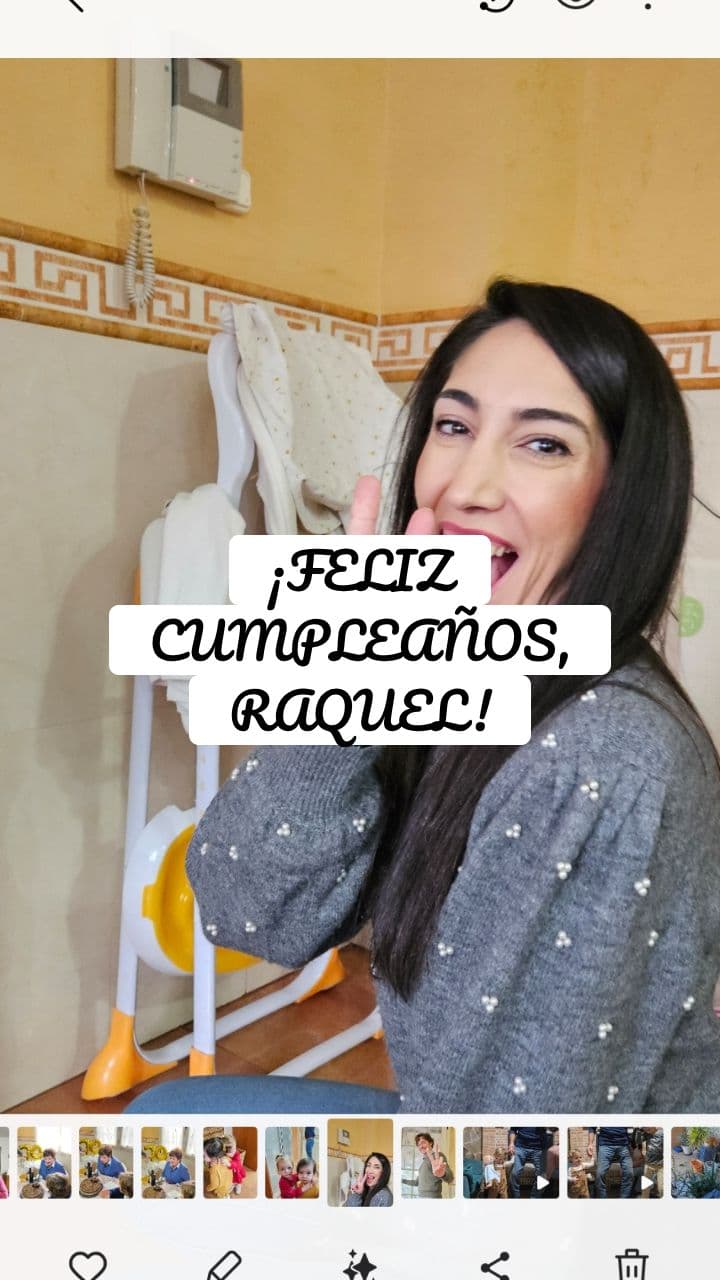 Feliz Cumpleaños, Raquel