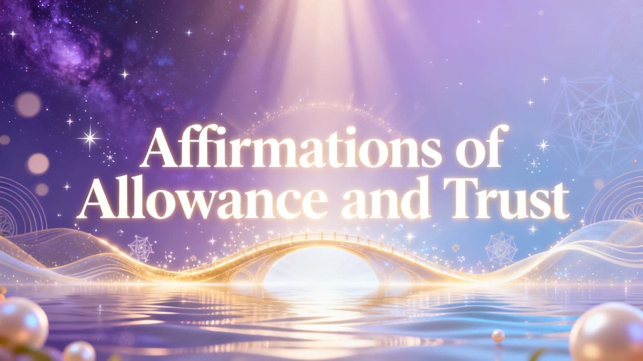Affirmations of Allowance and Trust