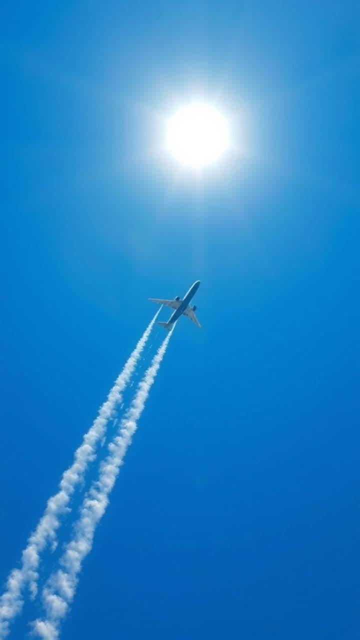 Contrails: Fenómeno Natural del Cielo