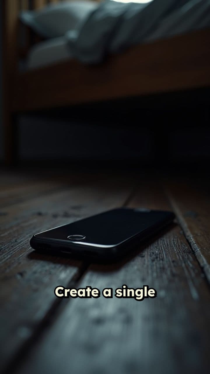 Phone's Tumultuous Journey Under the Bed