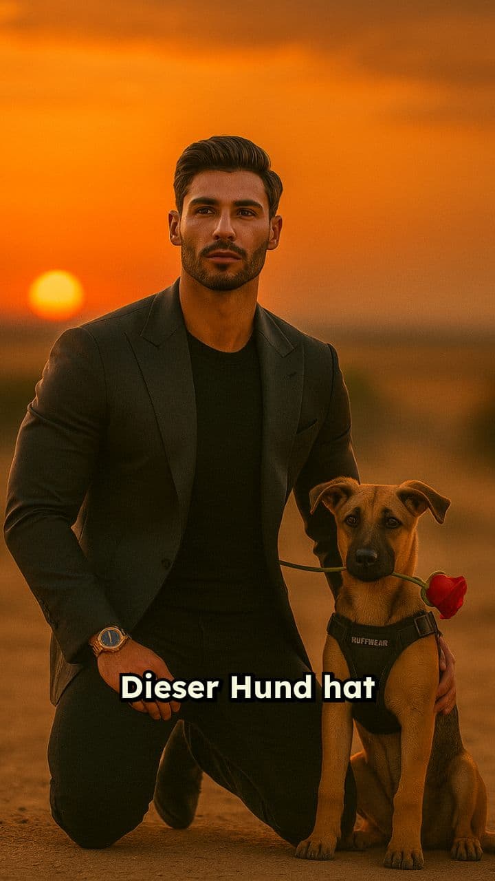 Der tanzende Hund bringt Liebe zusammen