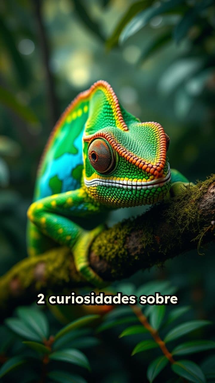 Curiosidades del camaleón pantera