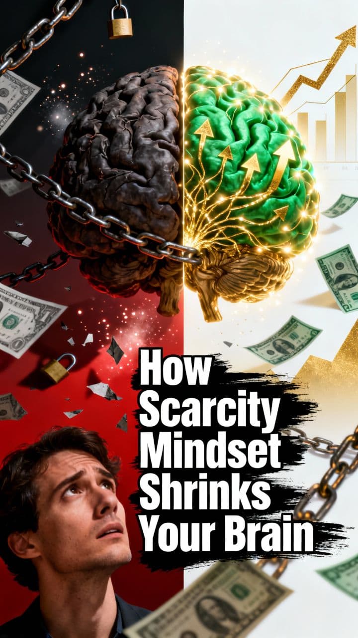 How Scarcity Mindset Shrinks Your Brain