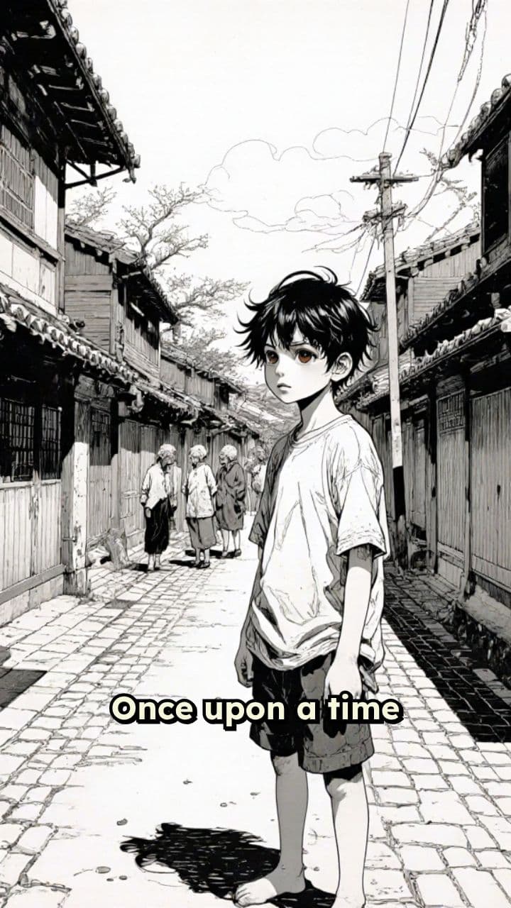 The Innocent Boy's Train Adventure