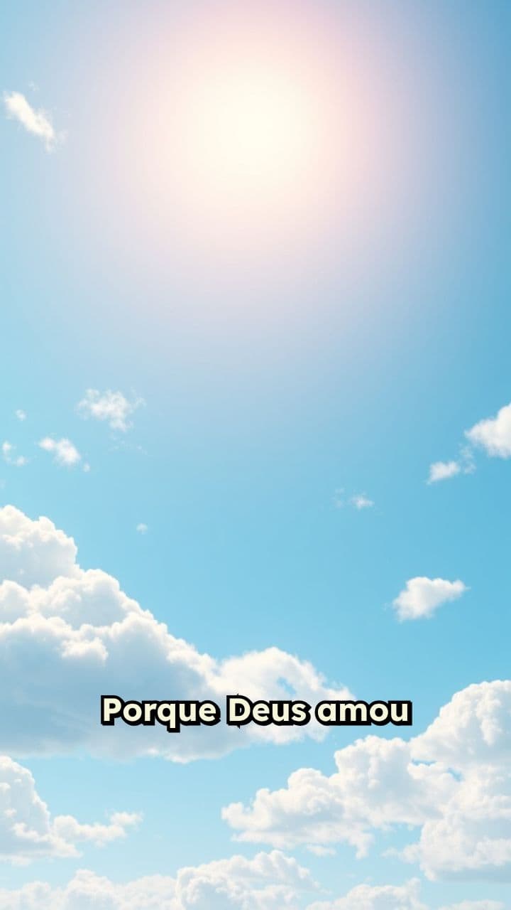 João 3:16 - O Amor de Deus