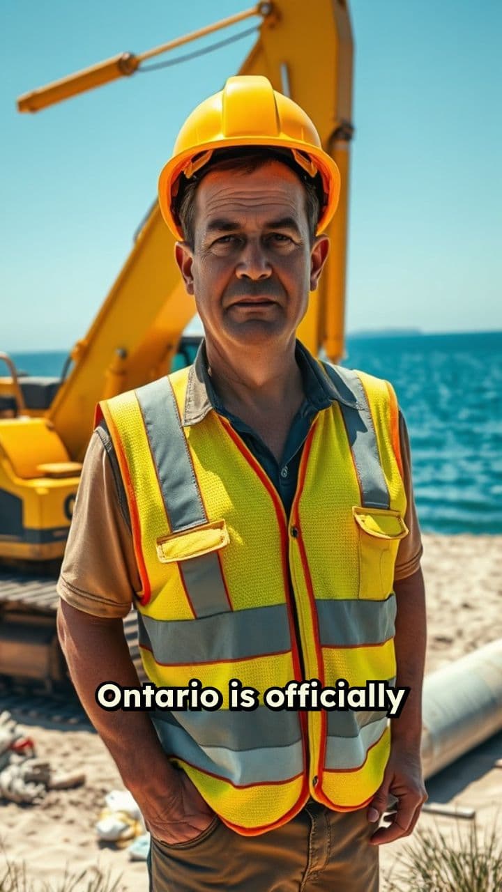 Sewage Pipe Planned Beside Ontario Beach