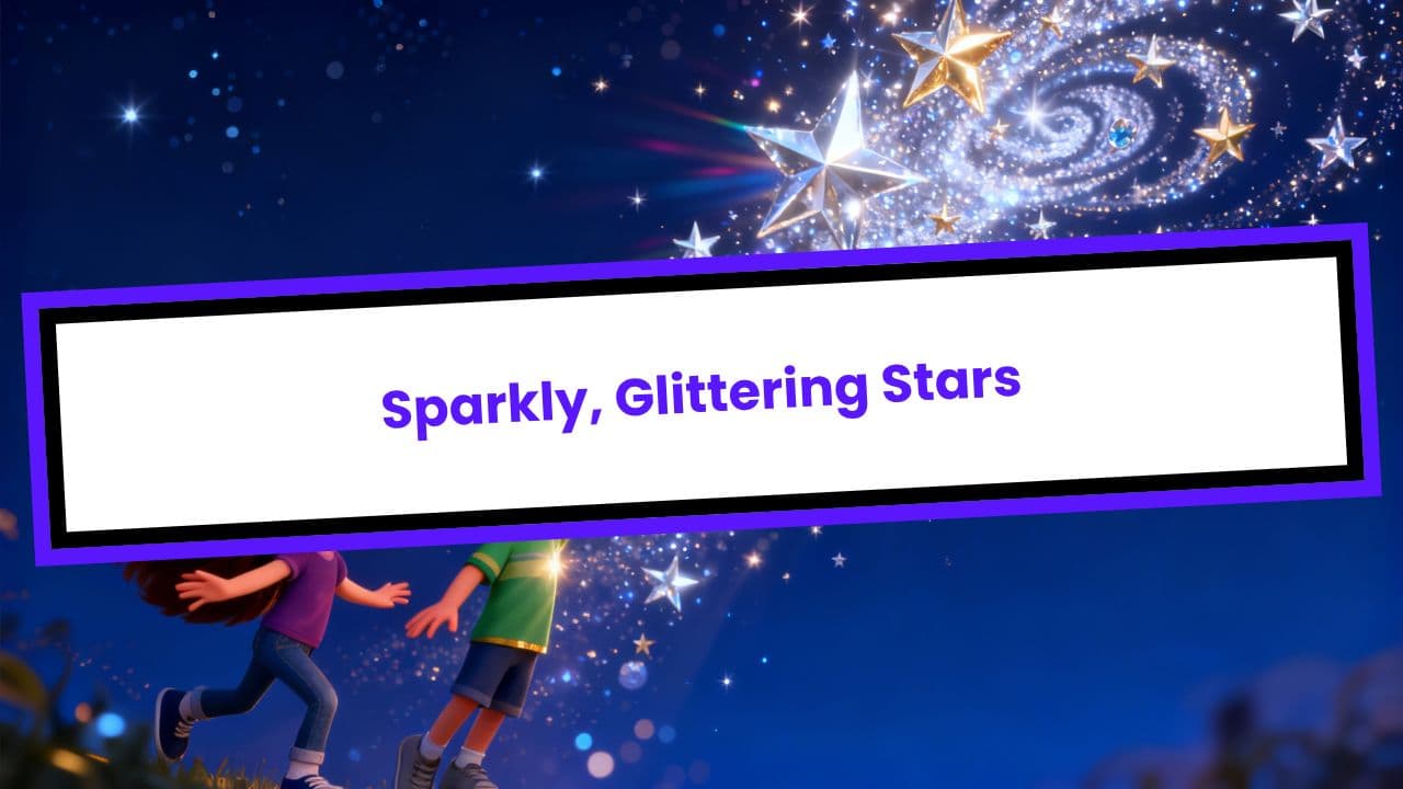 Sparkly, Glittering Stars
