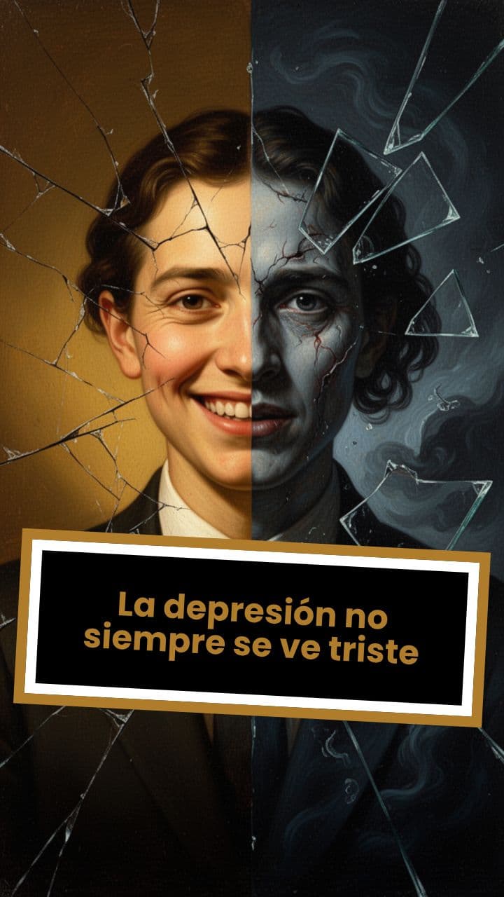 La depresión no siempre se ve triste