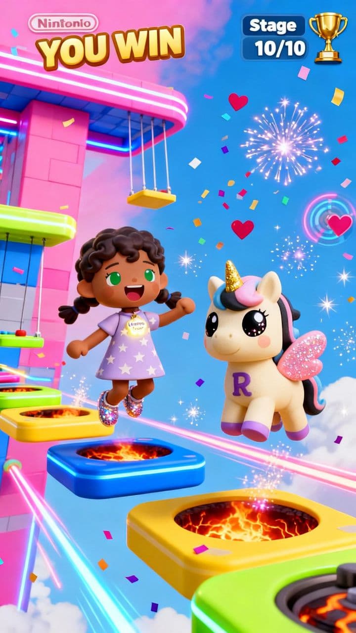 Lila & Rizzy's Obby Adventure