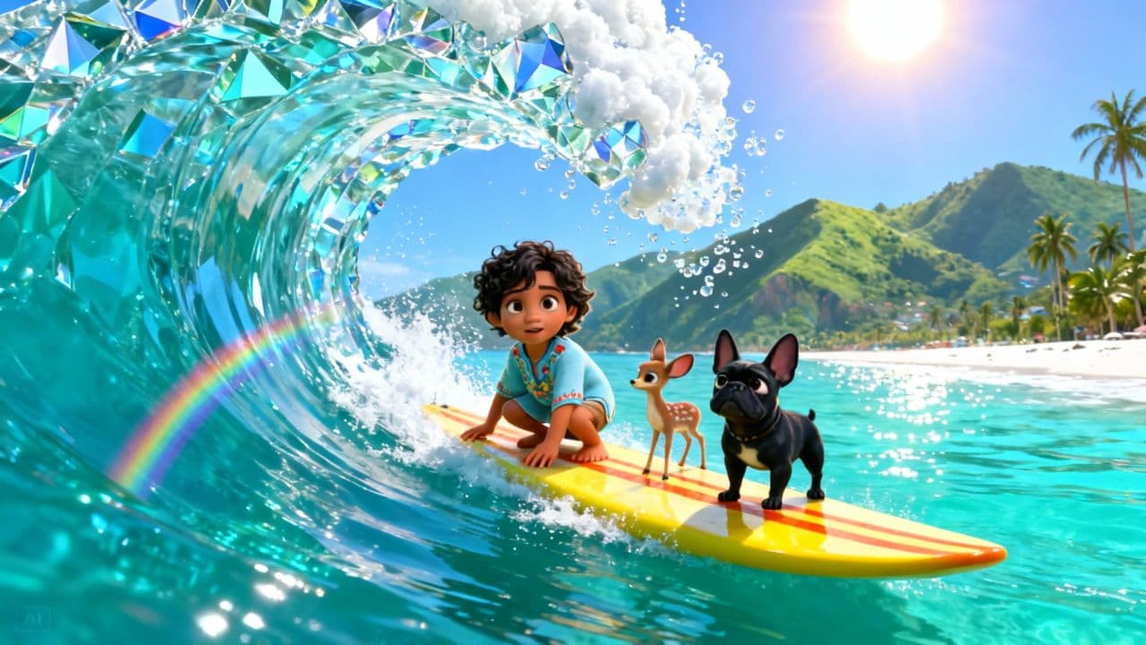 Kiko and Chommie Surf Puerto Vallarta