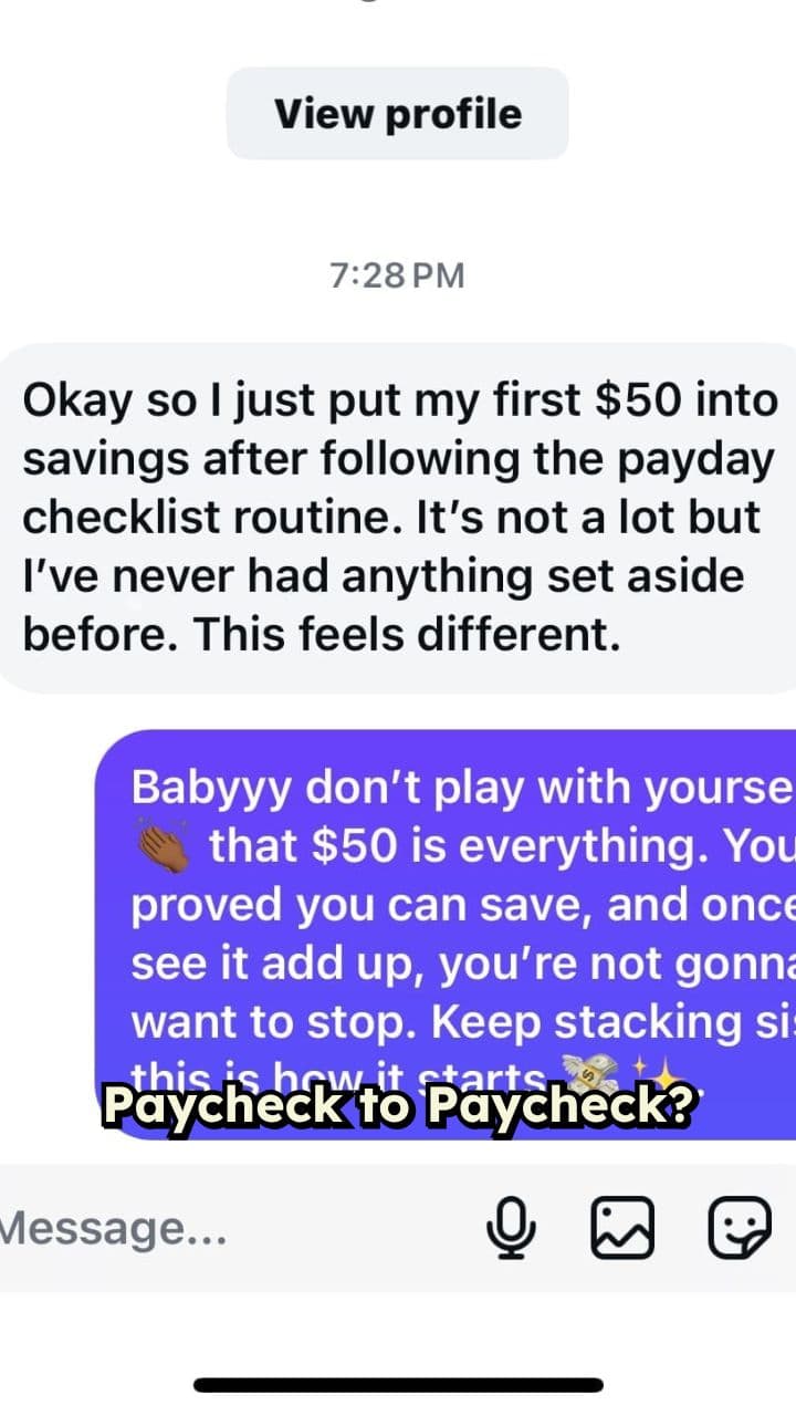 Break Free from Paycheck to Paycheck