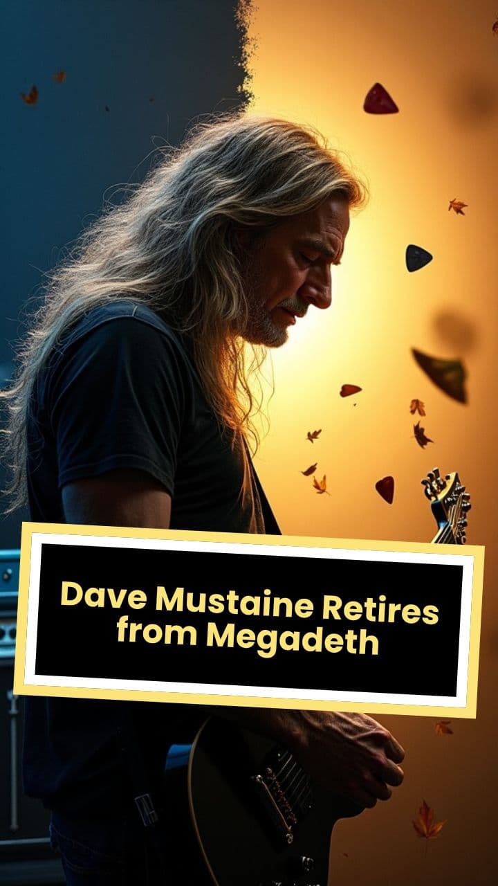 Dave Mustaine Makes Emotional Admission About Health Ending His Career