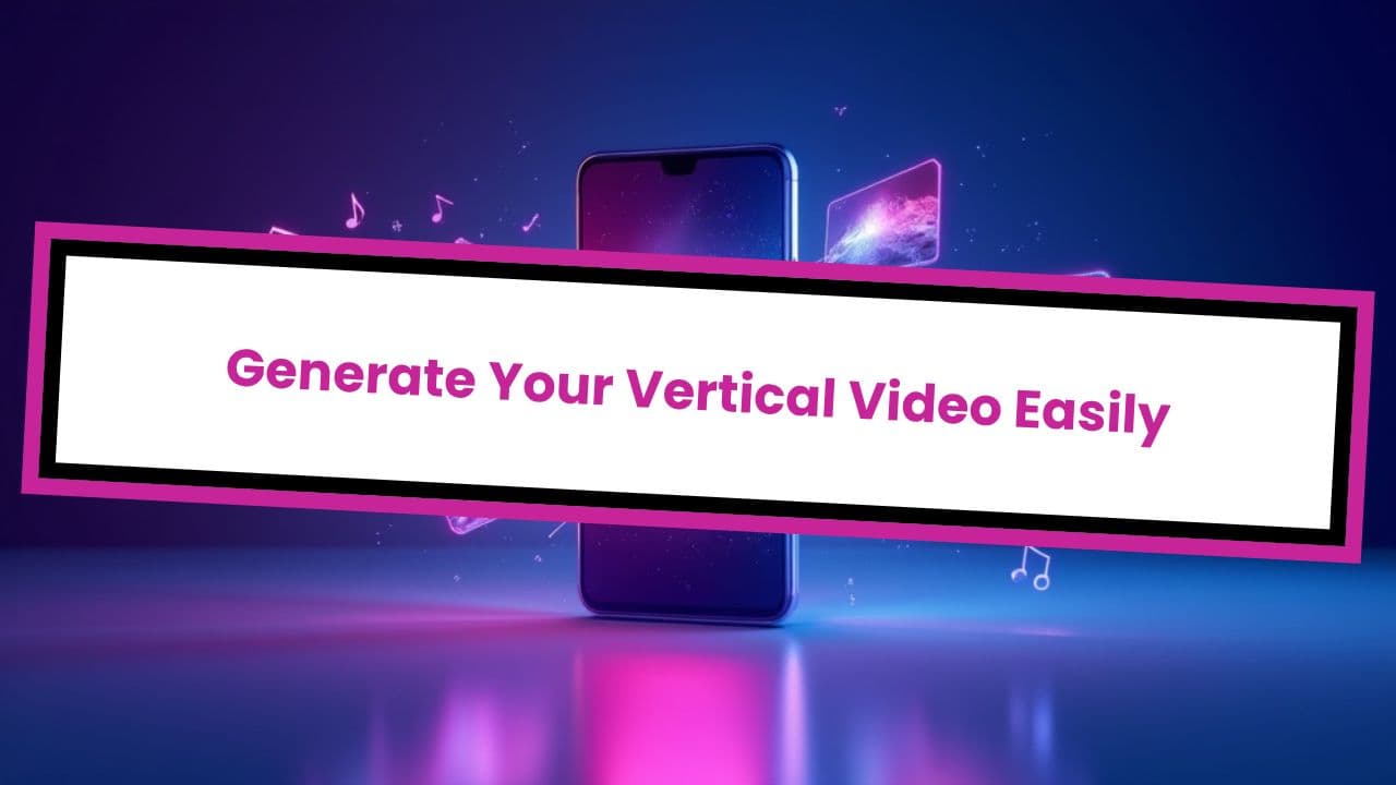 Generate Your Vertical Video Easily