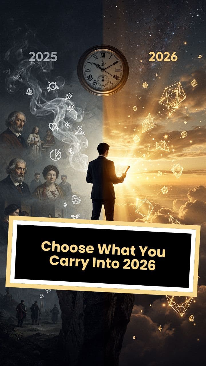 Choose What You Carry Into 2026