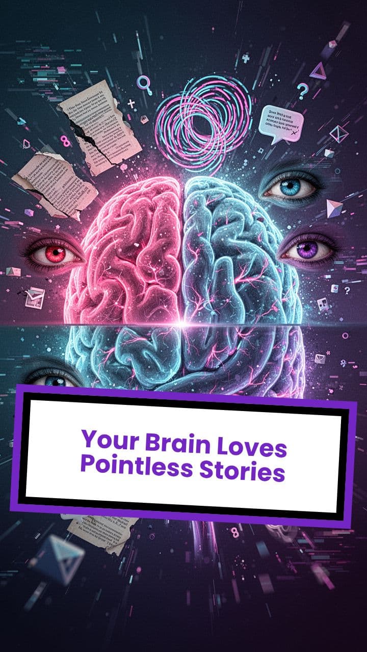 Your Brain Loves Pointless Stories