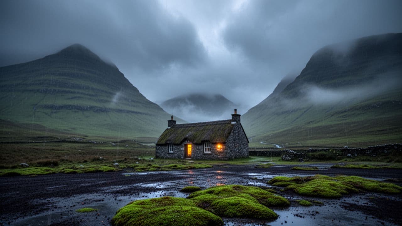 Smile in the Highland Rain