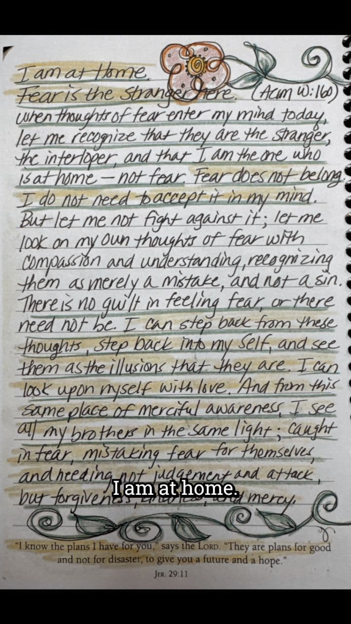 Fear Is the Stranger Here